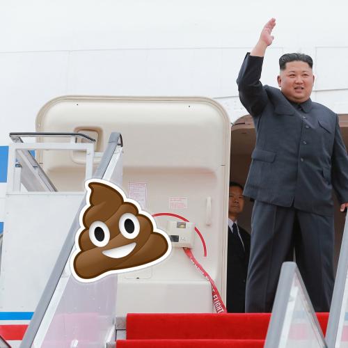 Kim Jong-Un Took A Portaloo To Singapore To Save His Poop