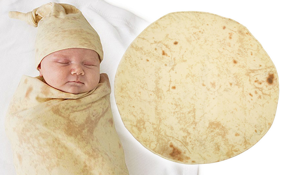 newborn burrito wrap