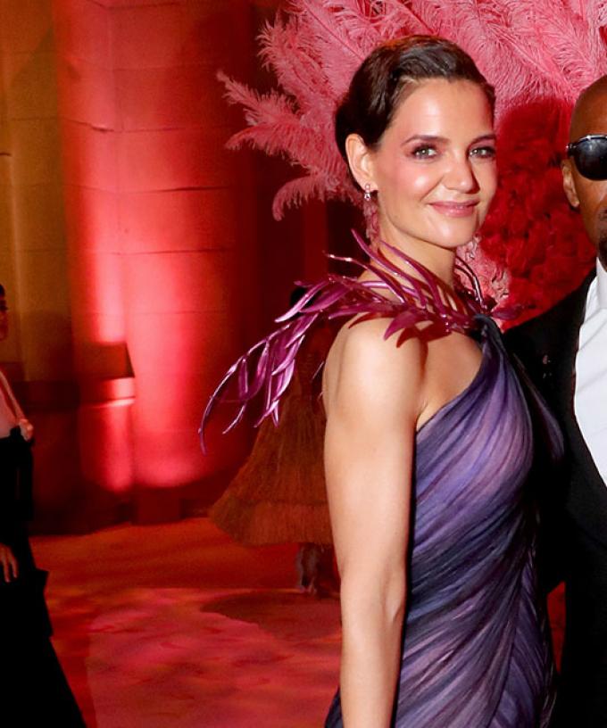 Jamie Foxx Katie Holmes Hit Met Gala For First Major Event