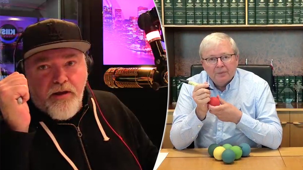 Kyle Challenges Former PM Kevin Rudd To A Handball Tournament