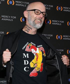 Moby Gets "Vegan For Life" Tattooed On His Neck