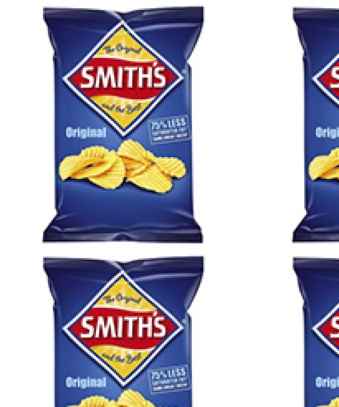 chips ingredients label 30 potato chips food label