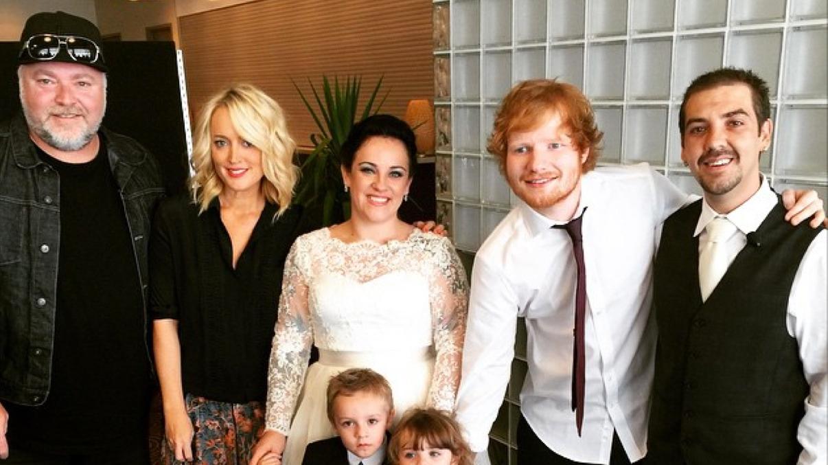 Ed Sheeran Family Jpg He has one brother name called charlie seaborn. ed sheeran family jpg