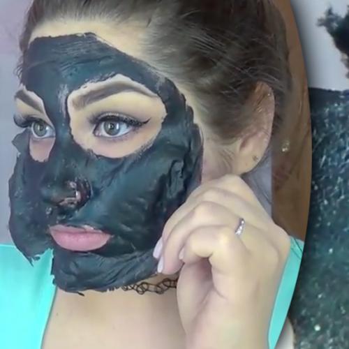 You Won’t Believe How Much Gunk This Vlogger’s Face Mask Had