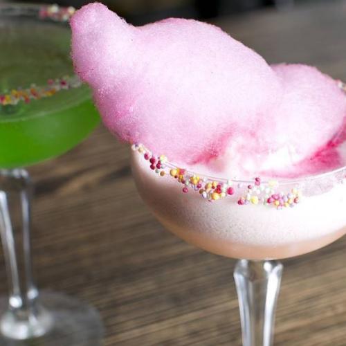 The Sydney Bar Serving Cotton Candy Cocktails & Fairy Bread