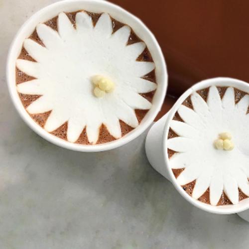 These Marshmallows Blossom Into Flowers In Hot Chocolate