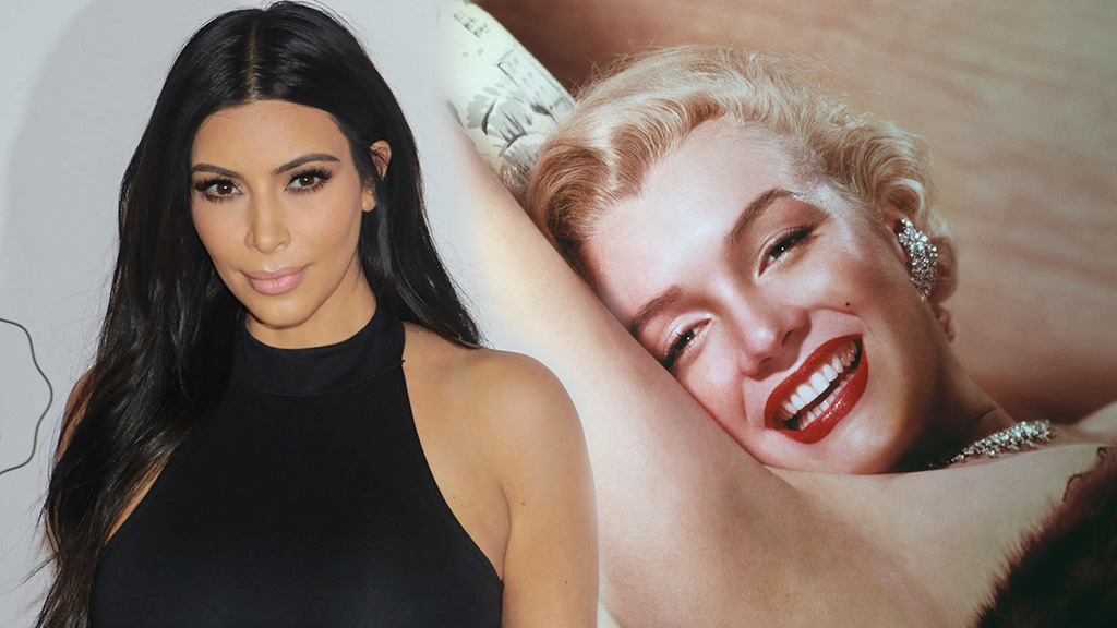 Kim Kardashian Looks Just Like Marilyn Monroe In New Photoshoot