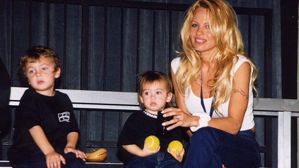 Pamela Anderson Shows Off Strapping Son Brandon Lee
