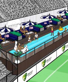 Optus Stadium Is Installing A Heckin' Pool For Cricket Fans This Summer