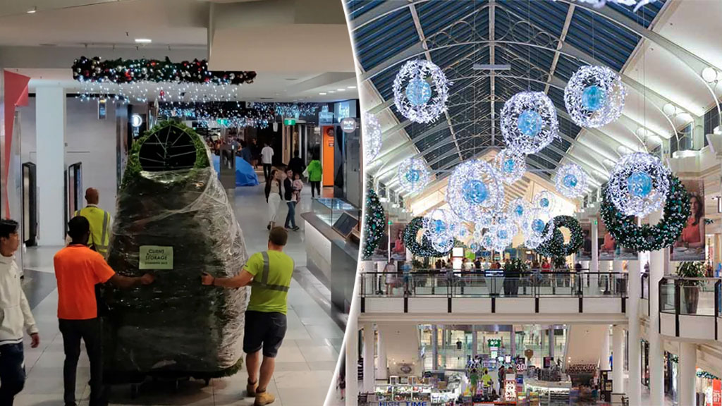 Shoppers Outraged With Early Christmas Decorations In Sydney Shopping