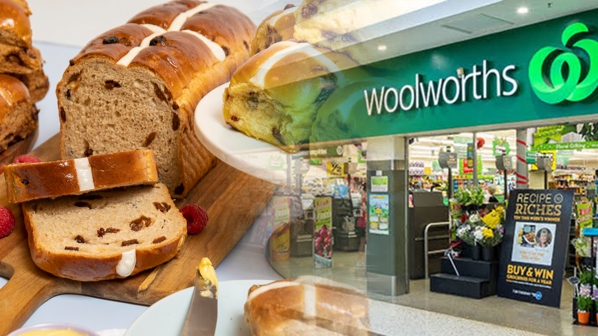 Woolworths Launch New Hot Cross LOAF And Heaps Of Gluten Free Easter