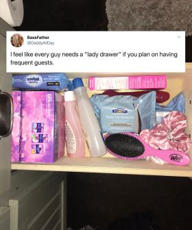 This Guy Thinks Every Man Should Have A "Lady Drawer"