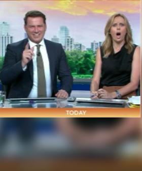 Today's Karl Stefanovic And Allison Langdon Try To Hold It Together Over Blue Joke... Fail