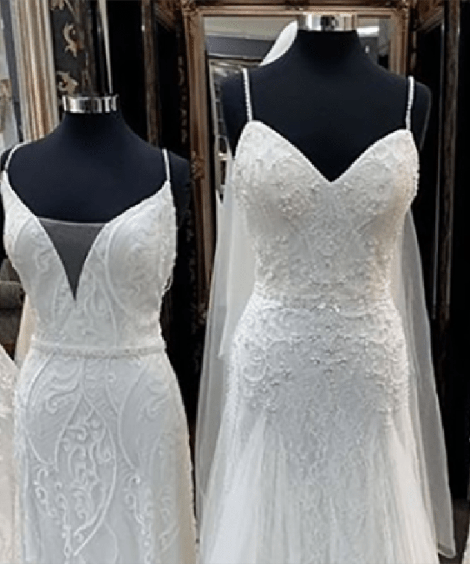 This Bridal Store Is Selling 15 Wedding Dresses After Going Into