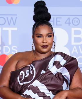 Lizzo Dressed Up As An Actual Hershey’s Chocolate Bar On The Brit Awards Red Carpet