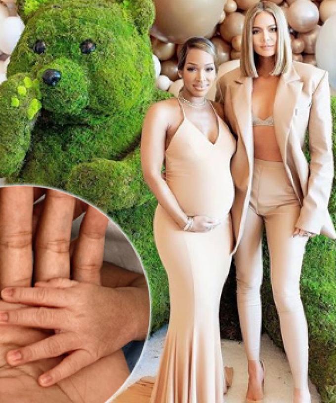 Kardashian Bestie Malika Haqq Has Given Birth To Her First Child A Beautiful Baby Boy