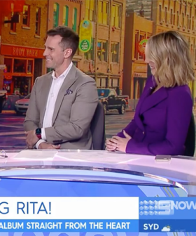 David Campbell & Tracy Grimshaw Are In Quarantine After Rita Wilson Visited The Channel Nine Studios