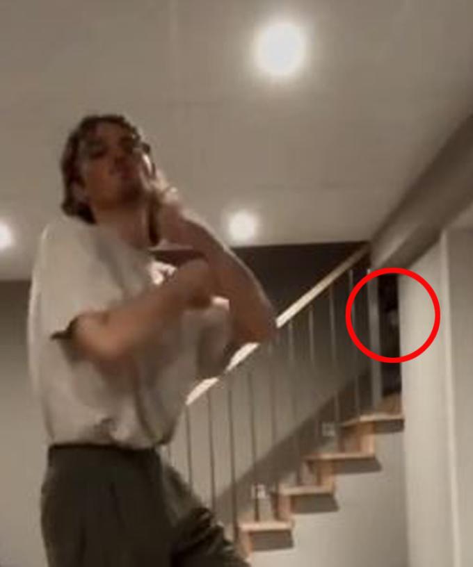 Mysterious Figure Appears In Dancer S Tiktok Video