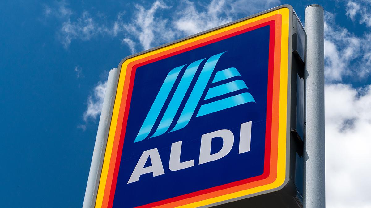 Aldi Supermarket Sign