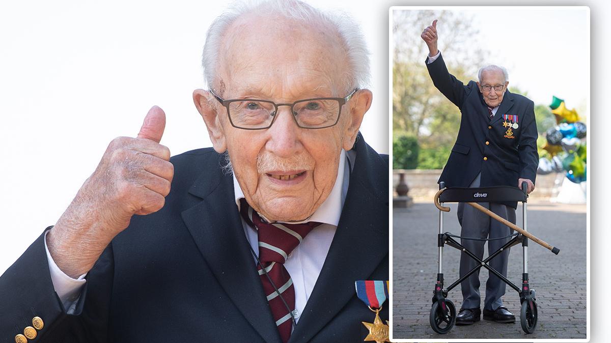 99-Year-Old Completes 100 Laps Of His Garden To Raise ...