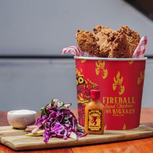 Sydney, You Can Get Buckets Of Fireball Louisiana Fried Chicken Delivered