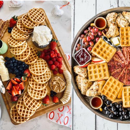 Waffle Charcuterie Boards Are The Latest Trend And They Look Like Heaven On A Plate