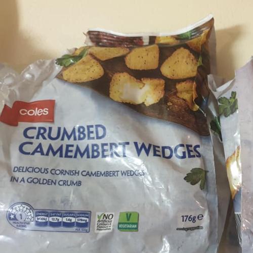 Coles Is Selling Crumbed Camembert Wedges For $5 & Imma Bout To Panic Buy