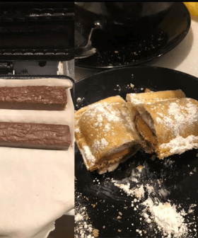 Some Genius Put Mars Bars In Kmart's Sausage Roll Maker For The Perfect Dessert