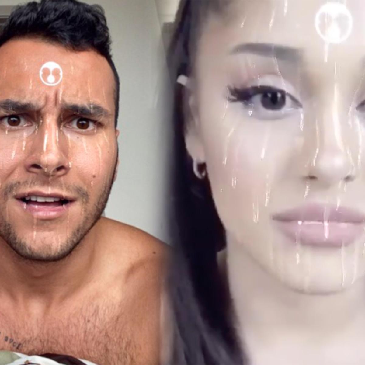 Lady Gaga And Ariana Grande S Rain On Me Instagram Filter Looks Like Well Not Rain Lady Gaga And Ariana Grande S Rain On Me Instagram Filter Looks Like Well Not Rain