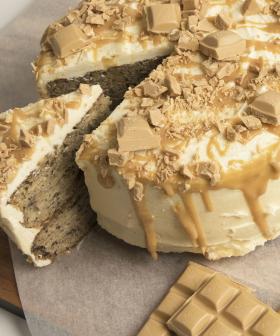 This Cadbury Caramilk Banana Cake Recipe Is The Dessert You Need In Your Life