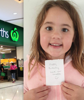 Woolworths Brightens Little Girl's Day With Surprise Note In Her Shopping Delivery