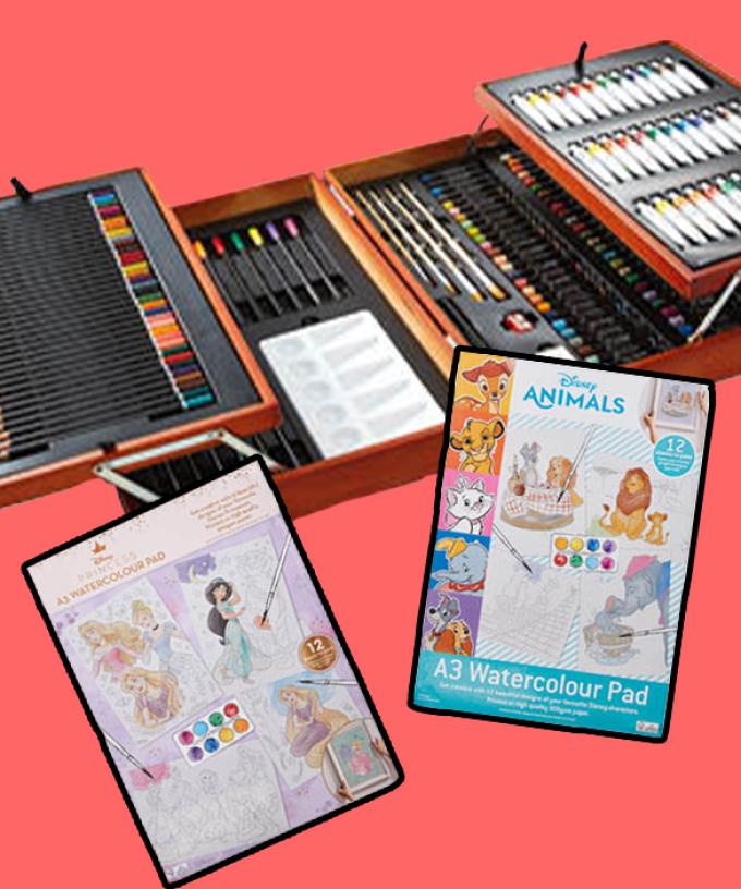 Disney colouring book aldi