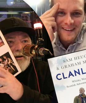 Kyle Slams Outlander's Sam Heughan New Book.. While He Can Hear Him!