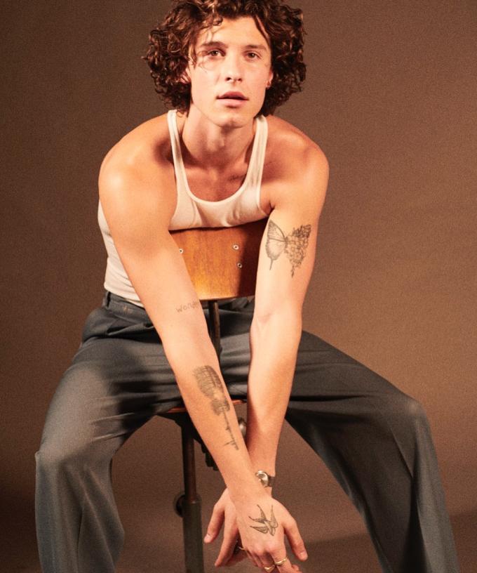 Shawn Mendes Reveals Some Of His Tattoos Have Hidden Meanings Thanks genies for supporting the shawn mendes foundation wonder grants program. shawn mendes reveals some of his