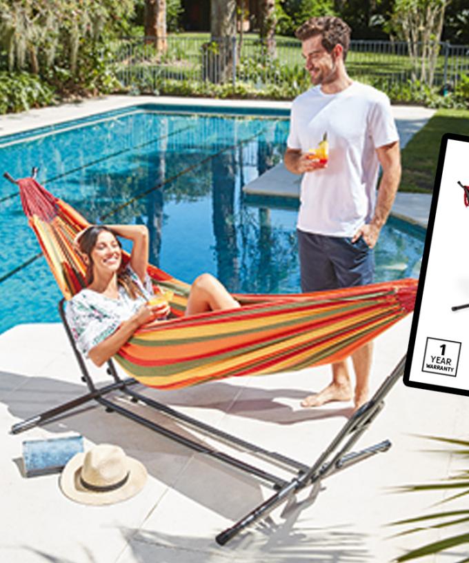 Time To Bring The Holiday To You Because Aldi S Selling Hammocks