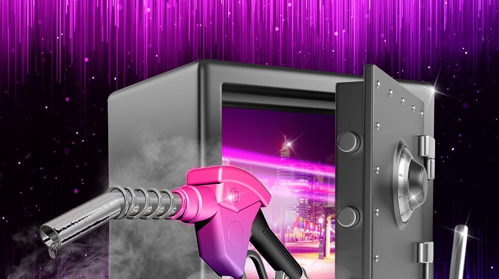 72 Fuel Frenzy fill up on us for a whole month!