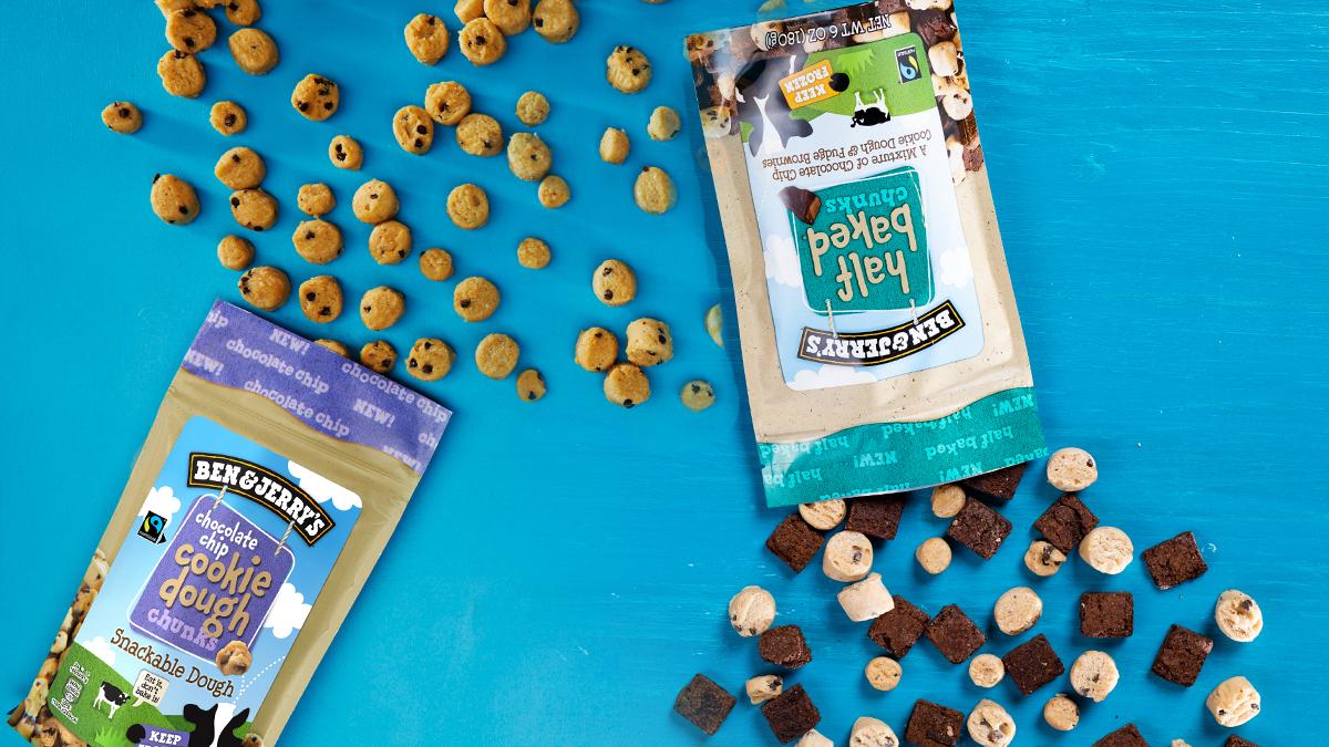 Ben & Jerry's Are Launching Snackable COOKIE DOUGH CHUNKS!!