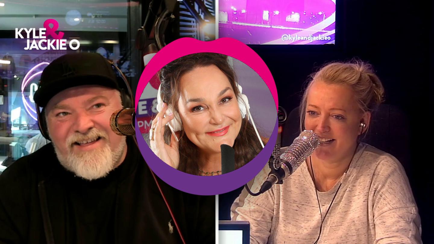Kate Langbroek reunited with Kyle & Jackie O 👄