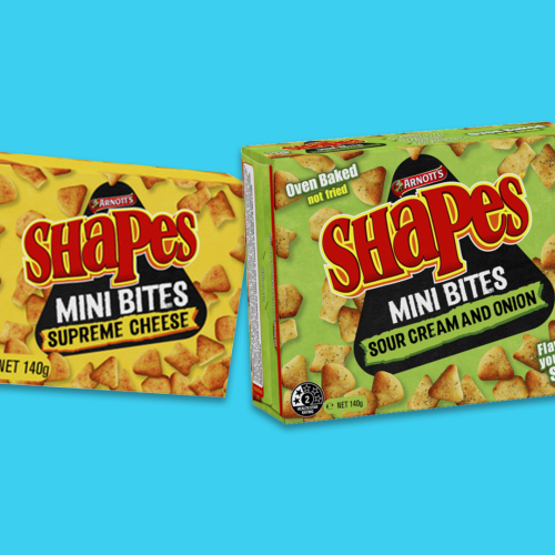 Arnott's Shapes Have Release Three New Flavours With A Twist