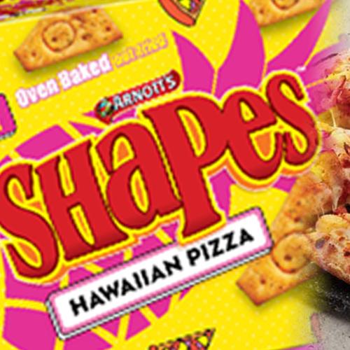 We Finally Know When Shapes' Hawaiian Pizza Flavour Is Hitting Shelves!