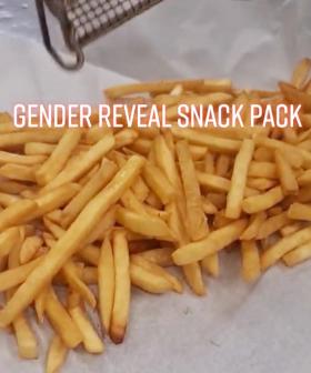 This Aussie Couple Just Used A Halal Snack Pack For Their Gender Reveal