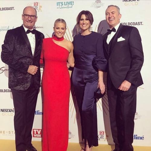 Samantha Armytage Brushes Off Questions About Nat Barr & It's A Bit 'Sus'