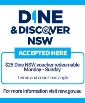 NSW Residents To Receive TWO More Dine And Discover Vouchers This Year