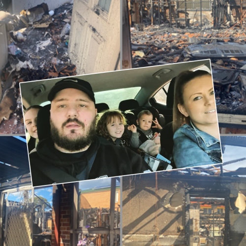 Giving Back To A Family Who Lost Everything In A House Fire