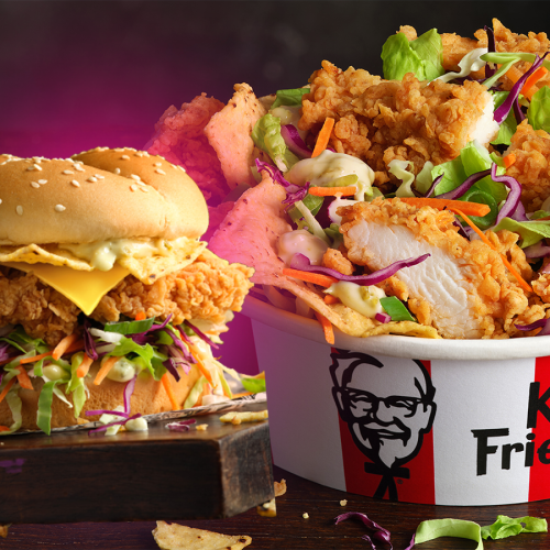 KFC's New Zinger Crunch Range Includes A Burger, Twister AND CRUNCH BOWL!