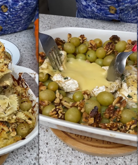 This Grape, Pasta & Cheese Recipe Is Going VIRAL! Would You Try It?