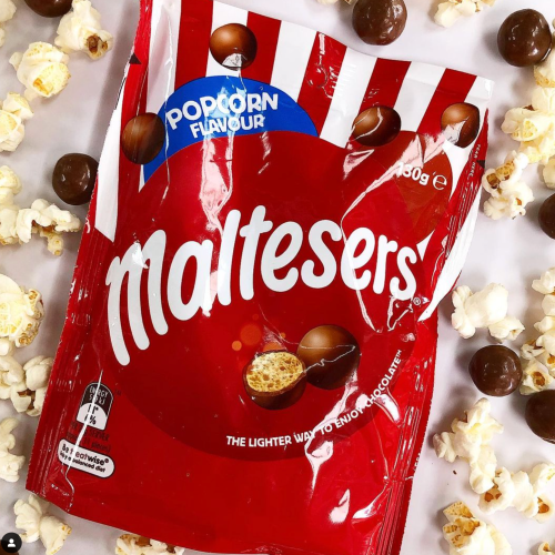 Popcorn AND Maltesers? Delicious! Popcorn FLAVOURED Maltesers? No.