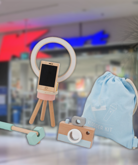 Oh No... It's Happening, Kmart Has Released A Wooden 'Vlogger' Set