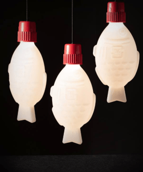 This Company Makes Adorable Soy Sauce Fish Lamps Out Of Recycled Plastic!