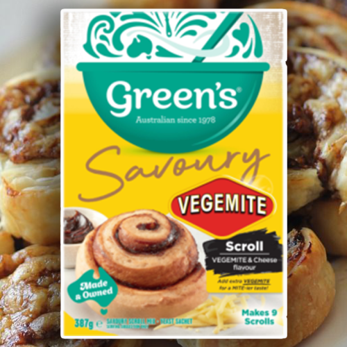Green's Have Dropped A Vegemite & Cheese Home Bake Box!